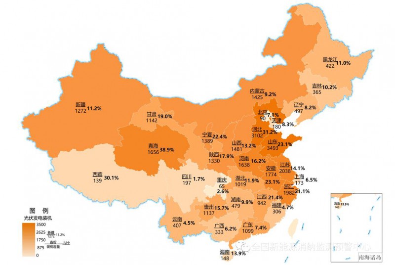 國家能源局：2022年一季度光伏新增裝機1321萬千瓦，同比增長138%！