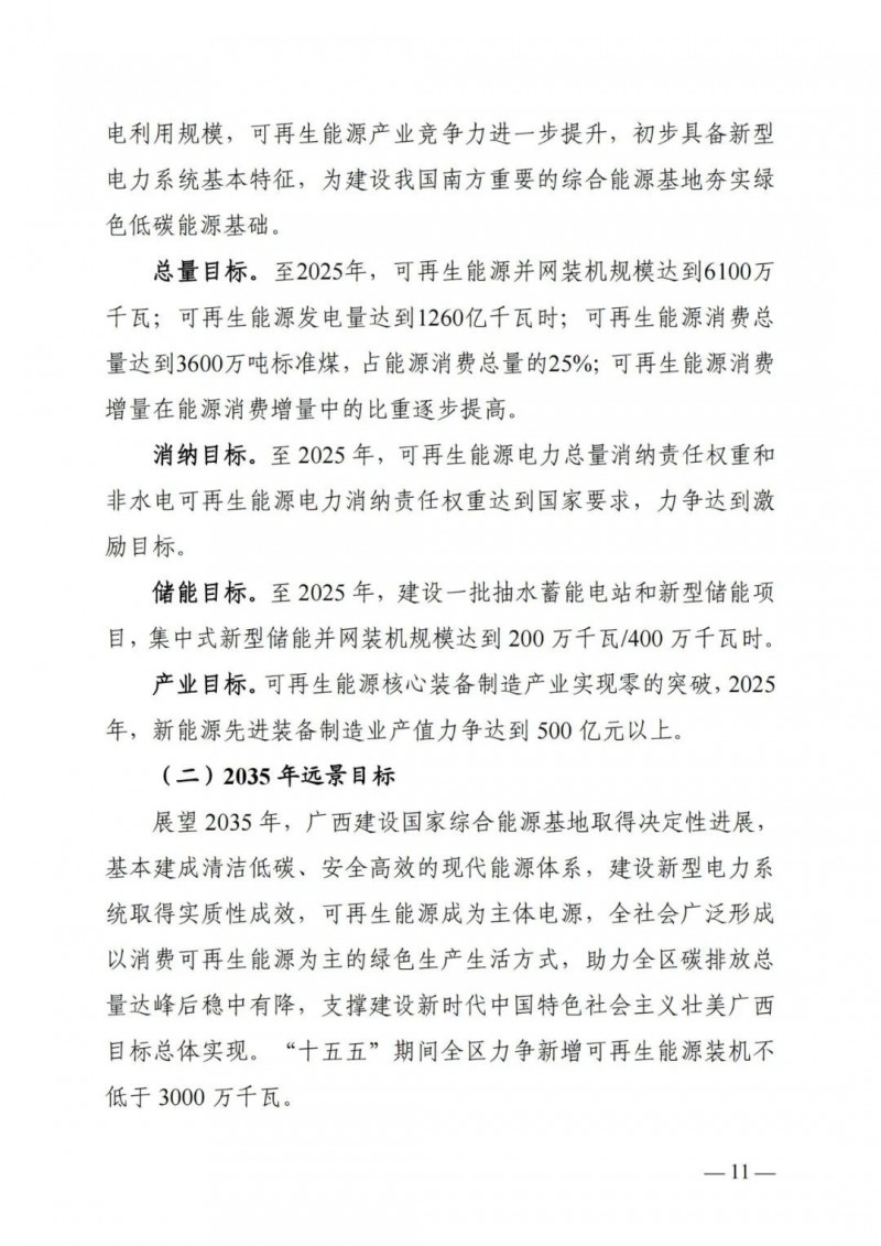 廣西“十四五”規(guī)劃：大力發(fā)展光伏發(fā)電，到2025年新增光伏裝機15GW！