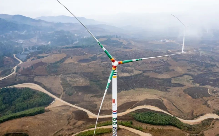 國(guó)內(nèi)規(guī)模最大高原山地百萬千瓦風(fēng)電基地建成投產(chǎn)